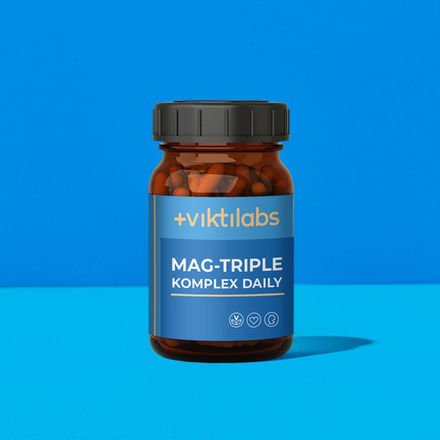 Viktilabs Mag Triple Daily – Magnesiumkomplex aus drei Verbindungen